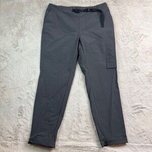 Helly Hansen Activewear Hiking Pants Womens Size XL Grey Slim Leg